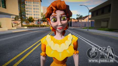 Pepa Madrigal de Disney Sorcerers Arena für GTA San Andreas