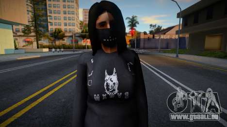 Tenderlybae skin für GTA San Andreas