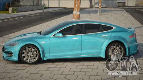 Tesla Model S (Blue) für GTA San Andreas