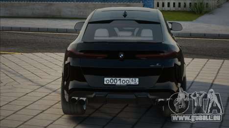 BMW X6m 2022 [Black] pour GTA San Andreas