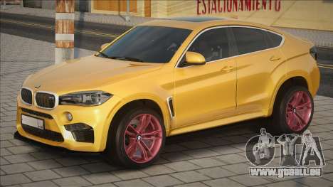 BMW X6m [Yellow] pour GTA San Andreas