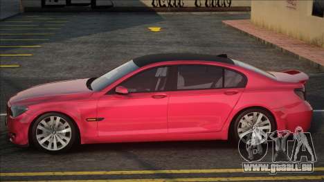 BMW F01 UKR Plate pour GTA San Andreas