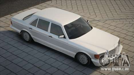 Mercedes-Benz W126 560 SEL [White] pour GTA San Andreas