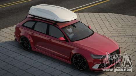 Audi RS6 Avant UKR Plate für GTA San Andreas