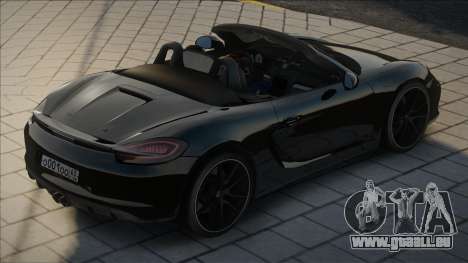 Porsche Boxster GTS [Black] pour GTA San Andreas