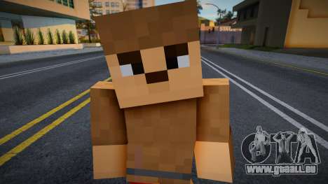 Janitor Minecraft Ped pour GTA San Andreas