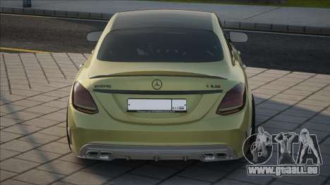 Mercedes-Benz C63s [Gold] pour GTA San Andreas