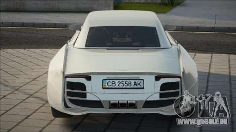 Quartz Regalia Ukr Plate pour GTA San Andreas