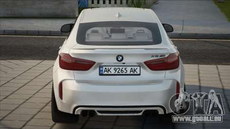 BMW X6M New Plate für GTA San Andreas