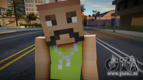 Wmyammo Minecraft Ped pour GTA San Andreas