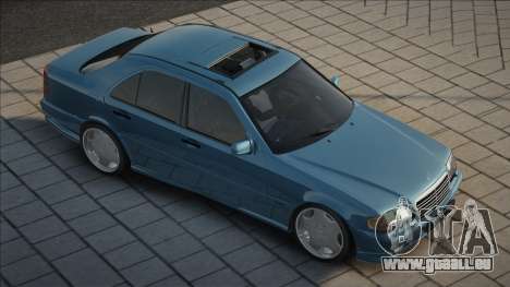 Mercedes-Benz C43 [Blue] für GTA San Andreas
