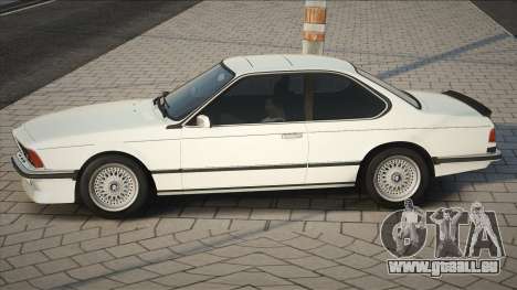 BMW M6 E24 CSI [White] pour GTA San Andreas
