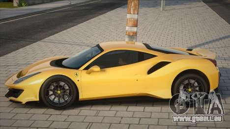 Ferrari 488 Pista [Yellow] für GTA San Andreas