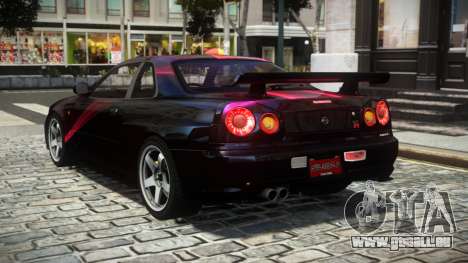 Nissan Skyline R34 E-Limited S4 pour GTA 4