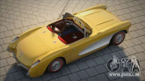 Chevrolet Corvette C1 [Yellow] für GTA San Andreas