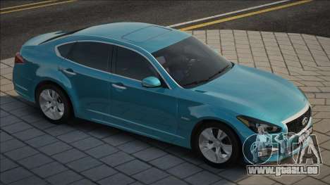 Infiniti Q70 [Blue] für GTA San Andreas