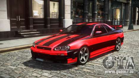 Nissan Skyline R34 E-Limited S14 für GTA 4