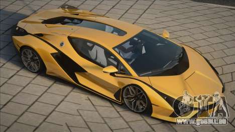 Lamborghini Sian Yel pour GTA San Andreas
