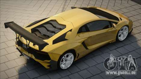 Lamborghini Aventador Yellow pour GTA San Andreas
