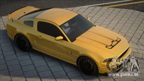 Ford Mustang GT500 Yellow für GTA San Andreas