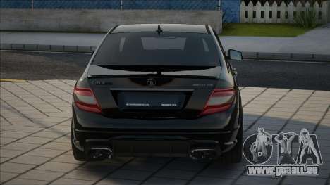 Mercedes-Benz C63 AMG [Noir] pour GTA San Andreas