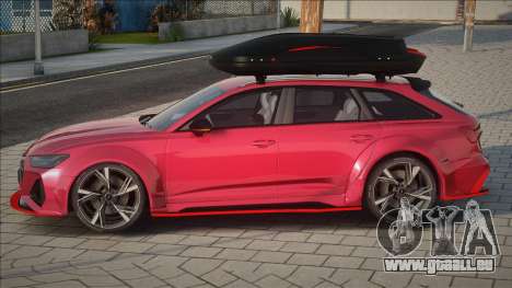 Audi RS6 C8 Red pour GTA San Andreas