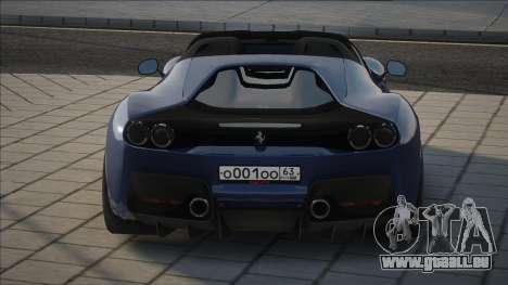 Ferrari J50 [Blue] für GTA San Andreas