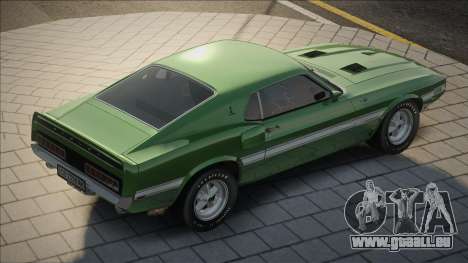 Shelby GT500 1969 [Green] pour GTA San Andreas