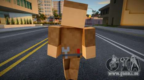 Janitor Minecraft Ped für GTA San Andreas