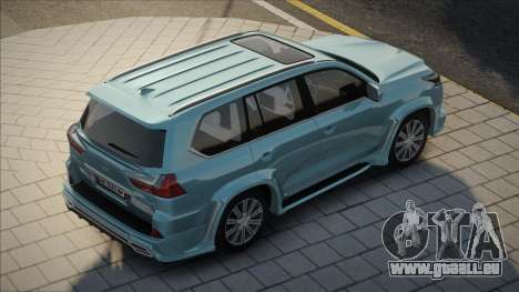 Lexus LX570 UKR Plate pour GTA San Andreas