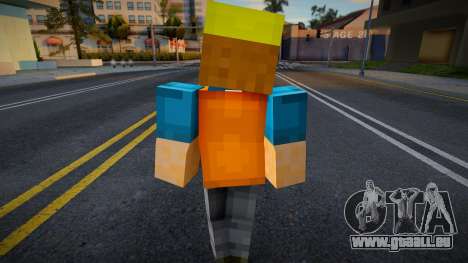 Wmycon Minecraft Ped pour GTA San Andreas