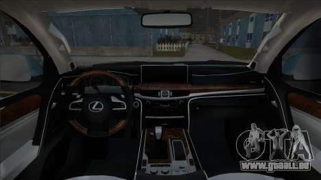 Lexus LX570 UKR Plate für GTA San Andreas