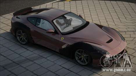 Ferrari F12 Berlinetta Plate pour GTA San Andreas