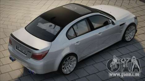 BMW M5 E60 UKR Plat pour GTA San Andreas