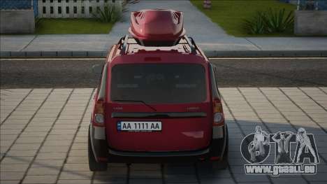 Lada Largus [Red] pour GTA San Andreas