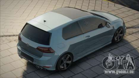 Volkswagen Golf R [Light Blue] pour GTA San Andreas
