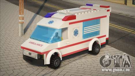 Lego Ambulance [Evil] pour GTA San Andreas