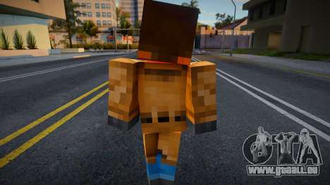 Vmaff4 Minecraft Ped pour GTA San Andreas