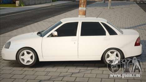 Lada Priora Sedan [White] pour GTA San Andreas