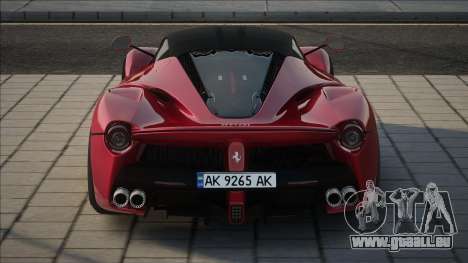 Ferrari LaFerrari Ukr Plate für GTA San Andreas