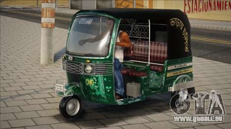 CNG Auto Rickshaw pour GTA San Andreas