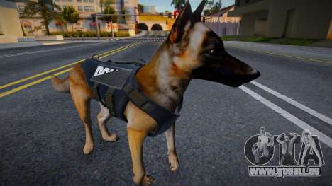 Dog Police (cachorro policial) pour GTA San Andreas