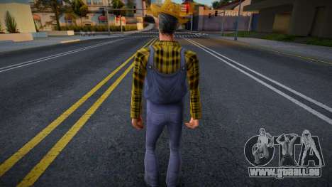 Cwmofr Upscaled Ped pour GTA San Andreas