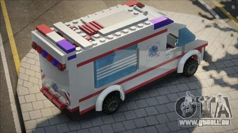 Lego Ambulance [Evil] pour GTA San Andreas