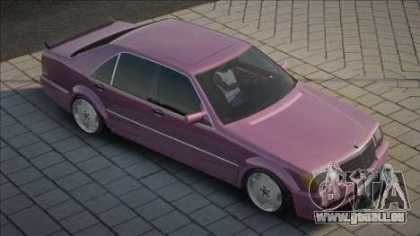 Mercedes-Benz W140 Tun [Pink] für GTA San Andreas