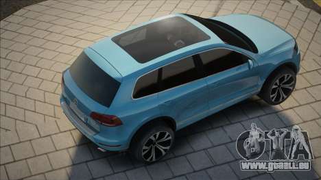 Volkswagen Tuareg [Blue] pour GTA San Andreas