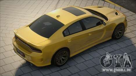 Dodge Charger Hellcat 2015 [Yellow] pour GTA San Andreas
