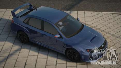 Subaru Impreza WRX STI 2011 Blue pour GTA San Andreas