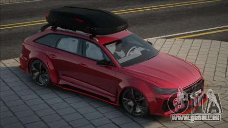 Audi RS6 C8 Red pour GTA San Andreas