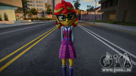 My Little Pony Sunset Shimmer School Uniform für GTA San Andreas